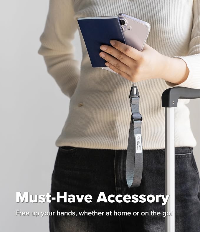Ringke Cam Buckle Hand Strap Secure Anti-Theft, Anti-Drop Phone Strap