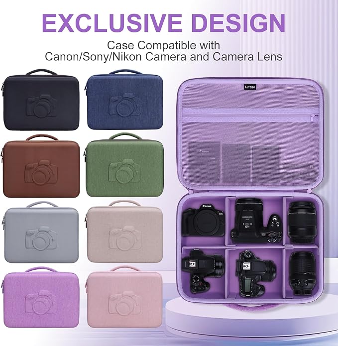 L LTGEM Large Camera Case Compatible