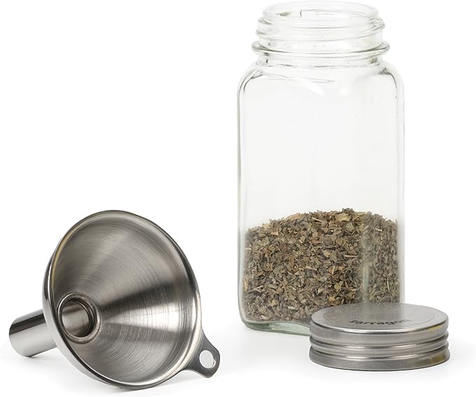 Stainless Steel Funnel - For Filling Narrow Jars and Bottles, 1 pc