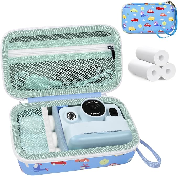 kids Instant Print Camera Case Compatible