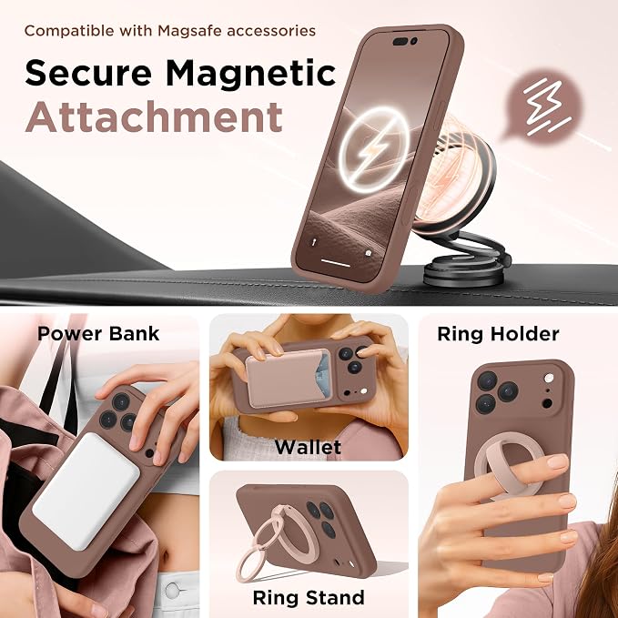 GolbinBox Magnetic for iPhone 17 Pro Max Case, Compatible