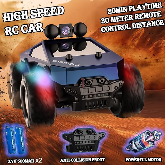 1:28 Scale FPV Monster Truck RC Cars