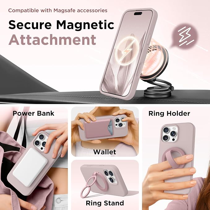 GolbinBox Magnetic for iPhone 16 Pro Case, Compatible