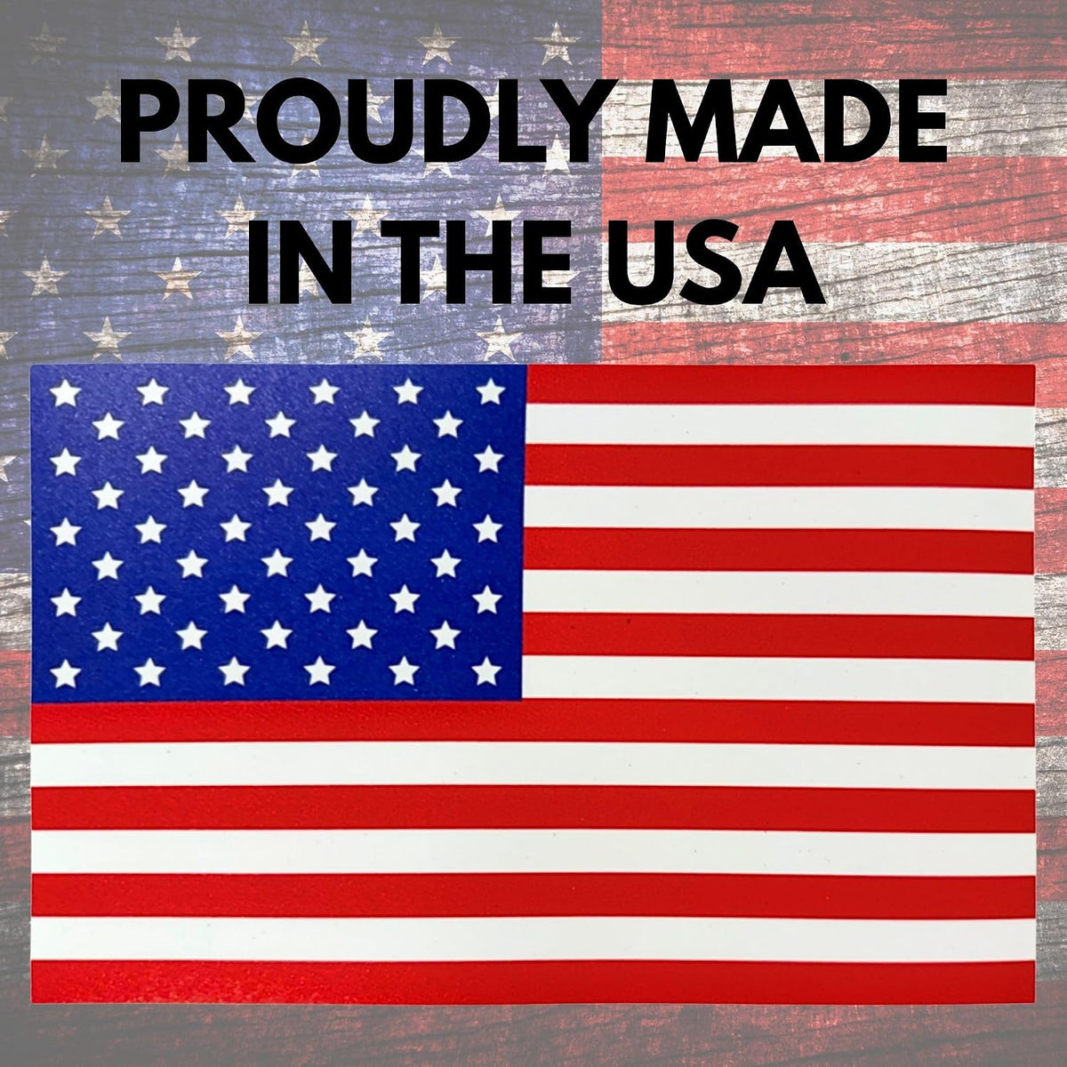 Traditional American Flag Magnet - 5 x 8-1 Pack - Magnetic Flag for Cars and Trucks - Proudly Made in The USA - Super Strong American Flag Decal - Magnetic American Flag
