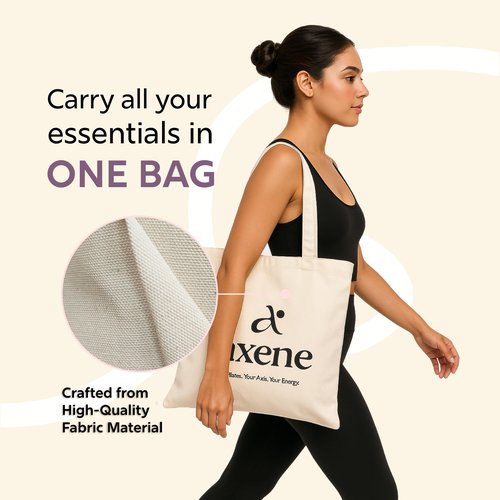 Axene At Home Pilates Kit for Women – Pilates Ring and Ball Set with Resistance Bands, Mini Ball, Exercise Guide & Carry Bag – Complete Pilates Essentials Kit for Home Workout