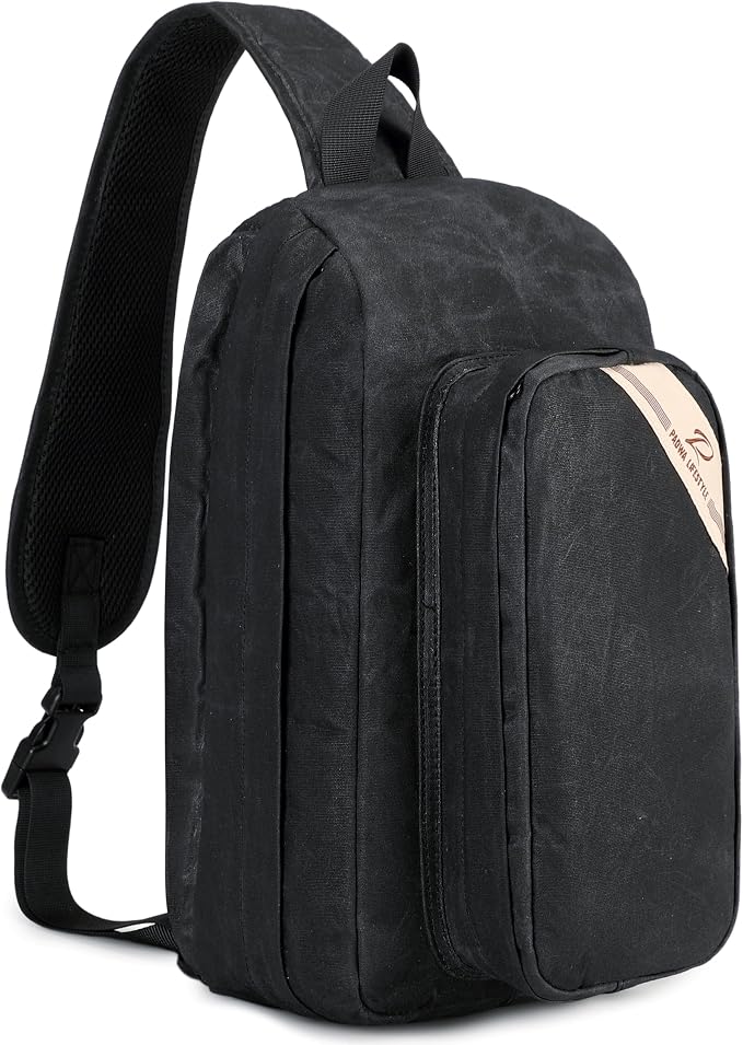 Padwa Lifestyle Black Crossbody Camera Bag