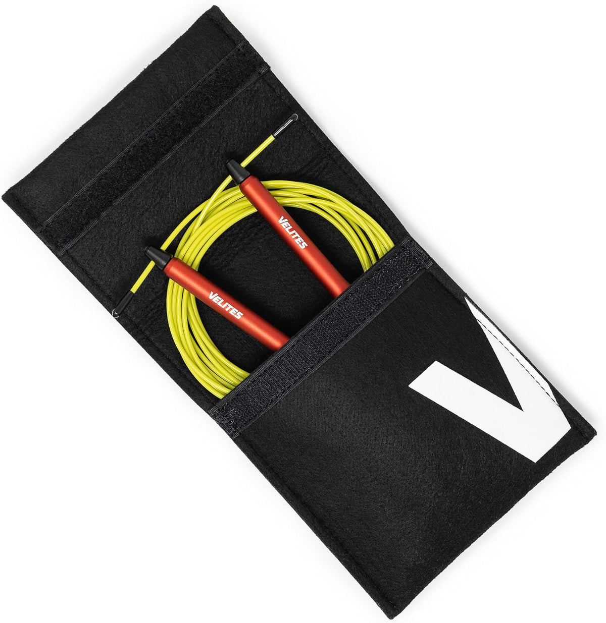 Velites - Fire 2.0 CrossFit® Jump Rope - Includes Carry Bag for Single & Double Unders