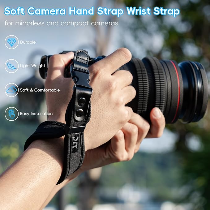 Quick Release Soft Neoprene Camera Hand Wrist Grip Strap