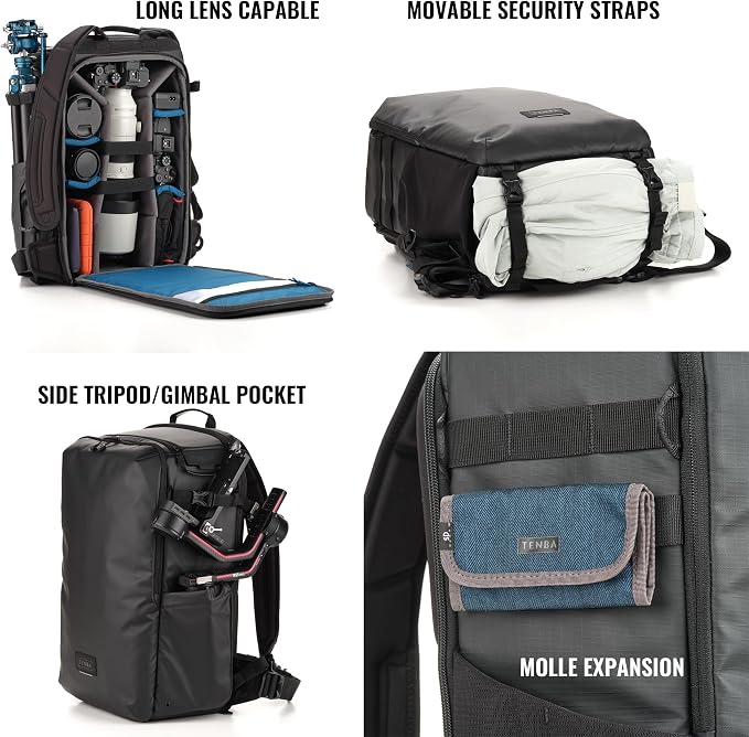 Tenba Solstice v2 24L Backpack for DSLR and Mirrorless cameras and lenses