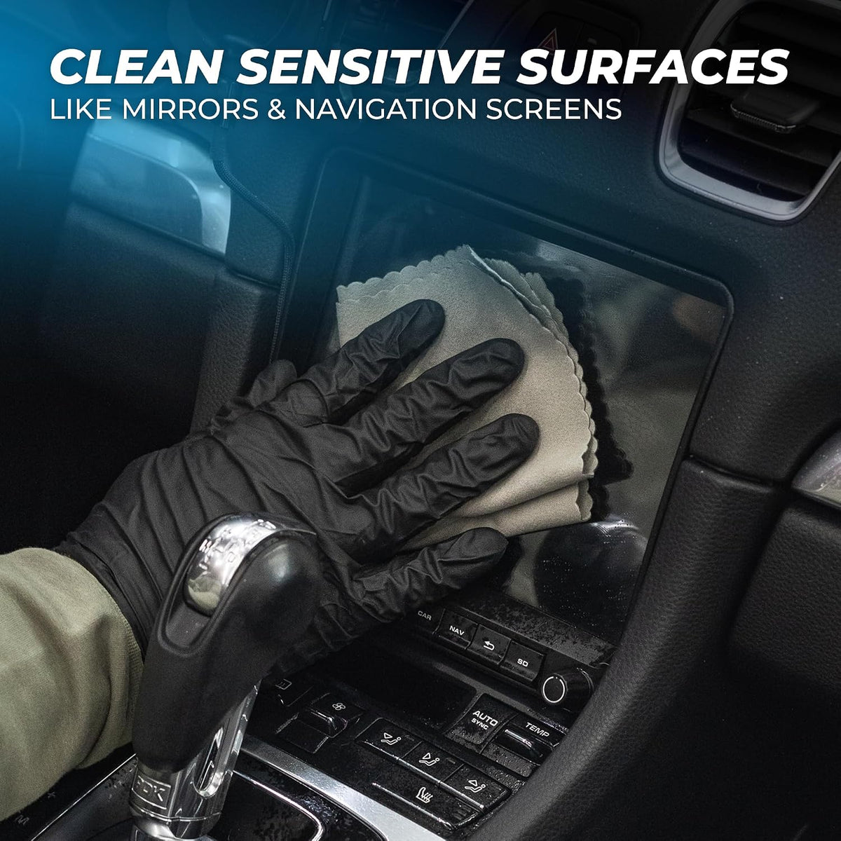 The Rag Company - Complete Leather &amp; Interior Car Cleaning Kit - Includes Glass and Interior Cleaners, Leather Care, Microfiber Towels, Brushes and Scrubbers, Cloths, Applicators - 33 Item Set