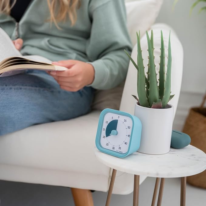 Time Timer MOD 60-Minute Visual Timer, Home Edition, Silent Operation, Study