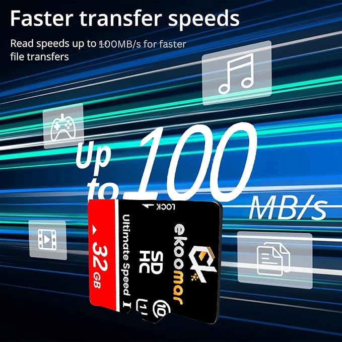 Card - Class 10, High-Speed Memory Card