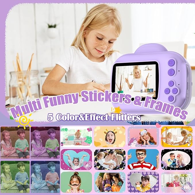 Kids Camera Toys, Instant Print Camera