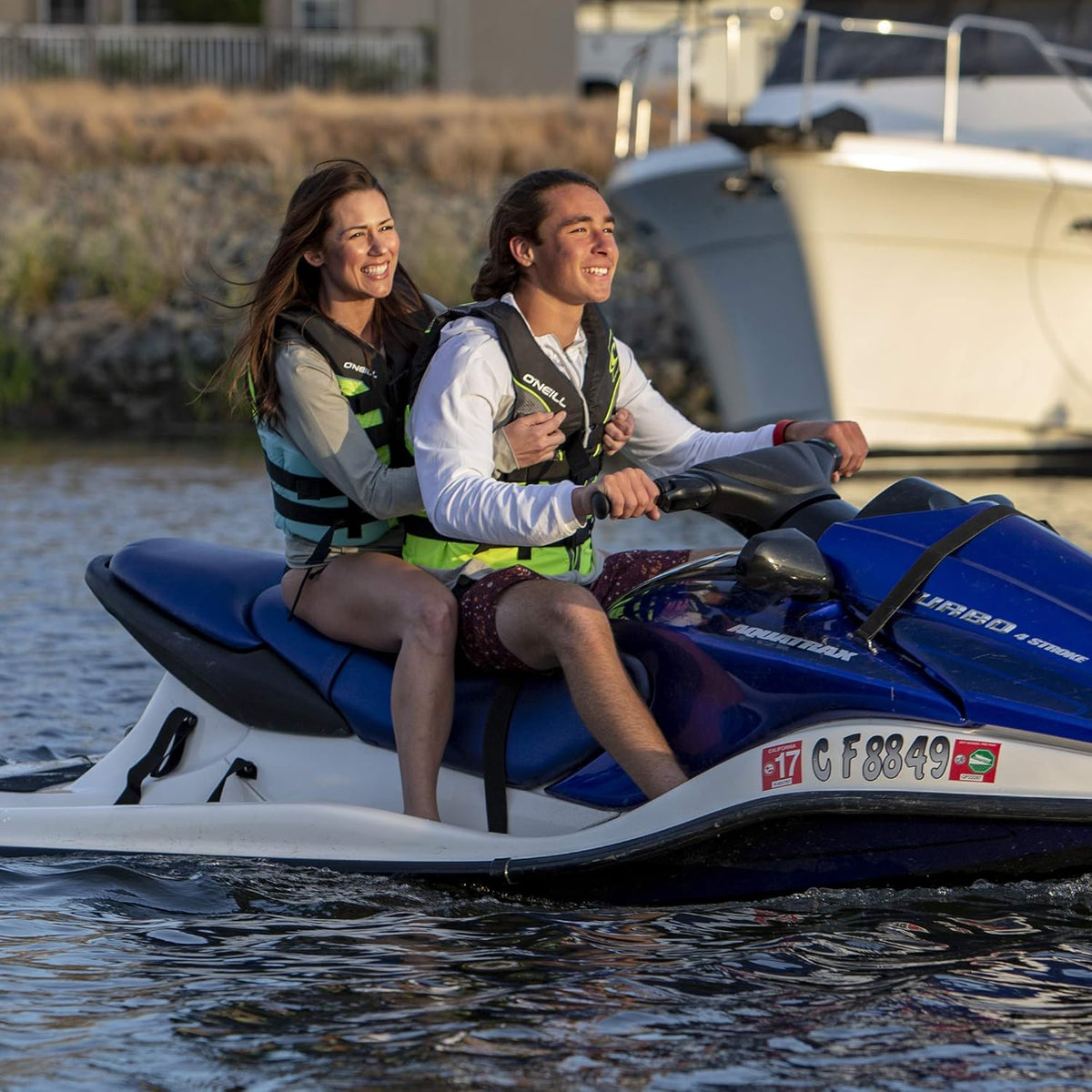 O’Neill Men’s SuperLite Life Vest - USCG Approved Lightweight Jacket for Boating & Water Sports