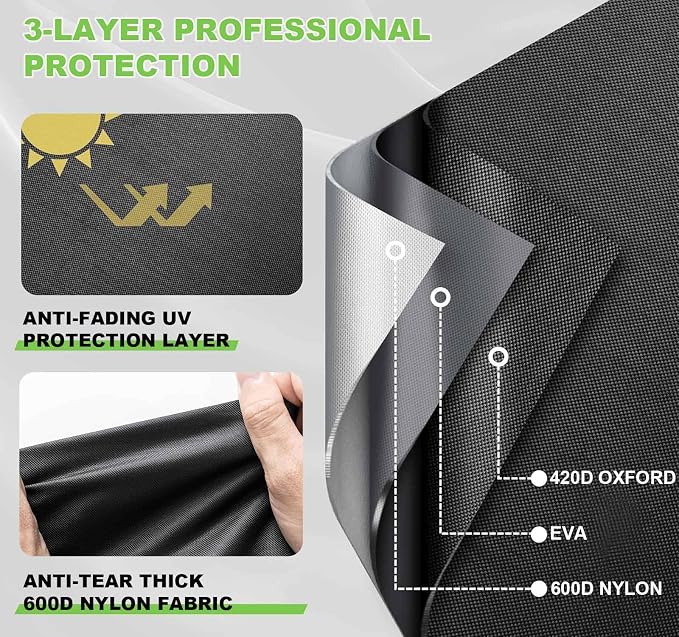 Printer Cover for HP, Waterproof Anti-Static Dust-Proof Thick Printer Cover