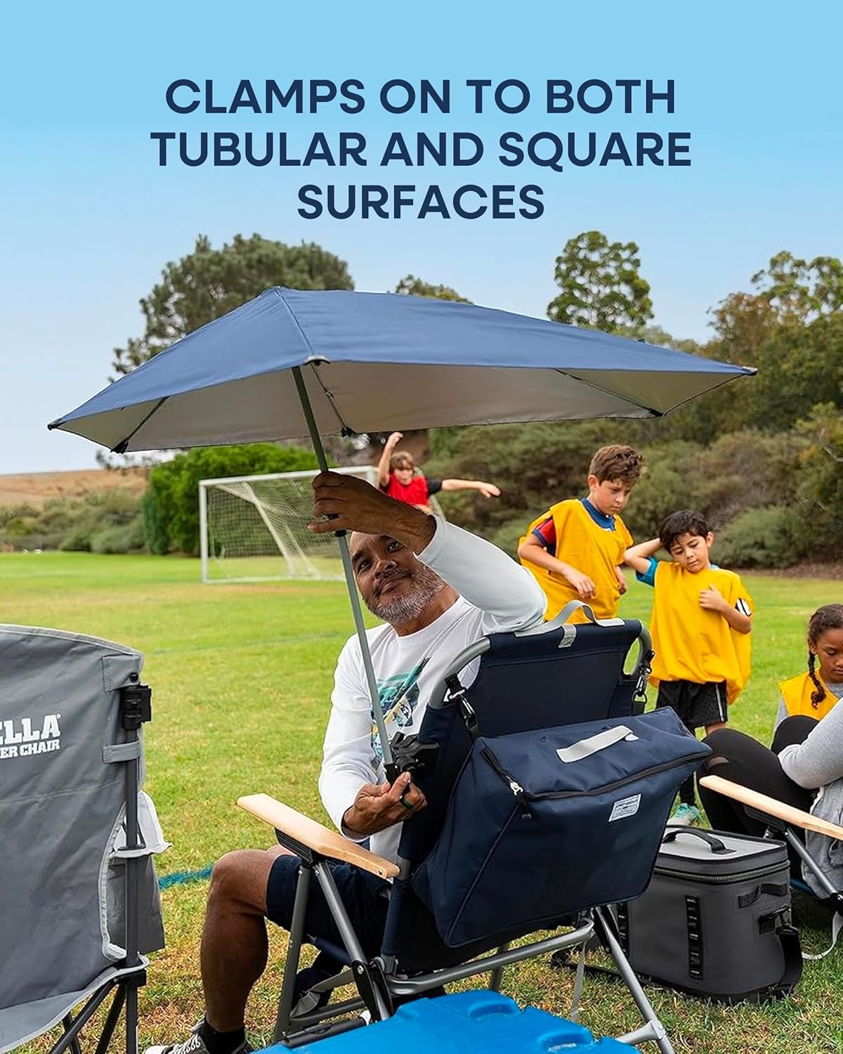 Sport-Brella Versa-Brella Adjustable SPF 50+ Umbrella - Universal Clamp for Easy Attachment
