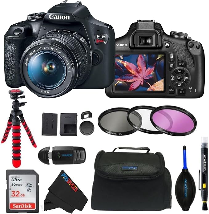 Canon EOS Rebel T7 DSLR Camera
