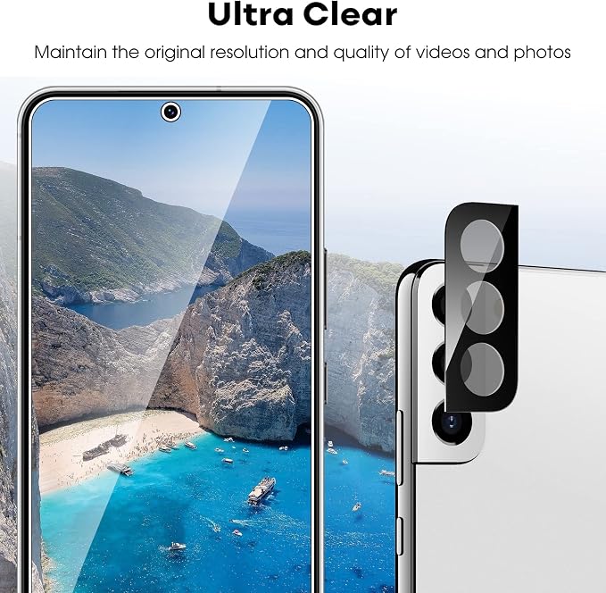 JETech Screen Protector for Samsung Galaxy S22+/S22 Plus 5G