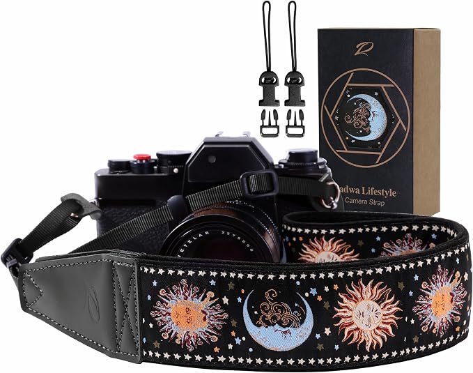 Padwa Lifestyle Night Sun God Camera Strap