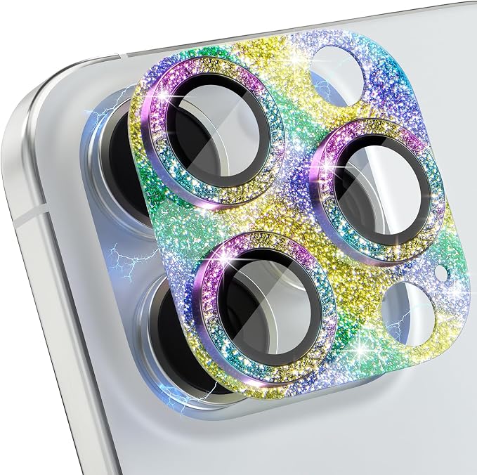 Choiche Compatible for iPhone 16 Pro/iPhone 16 Pro Max Camera Lens Protector