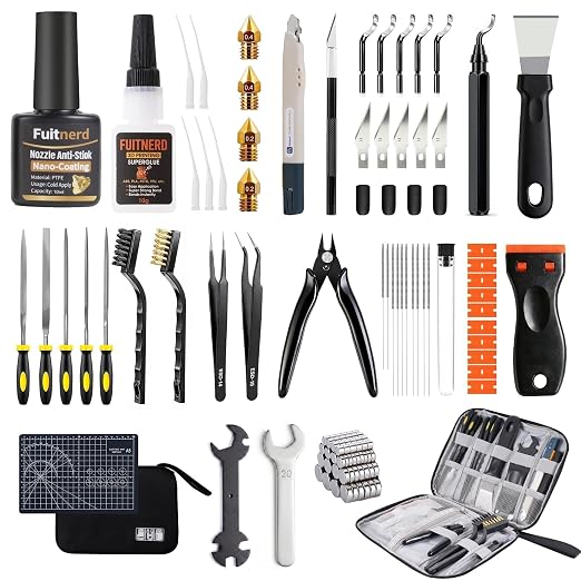 84Pcs 3D Printer Accessories, 3D Printer Tools Kit