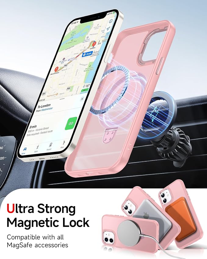 LeYi for Case for iPhone 12/ i Phone-12-Pro Cases: for MagSafe