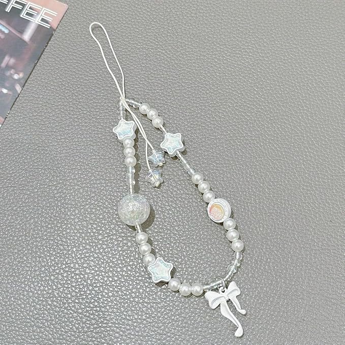 Beaded Camera Wrist Strap Cute Digital Camera Charm Lanyard, Phone Wristlet