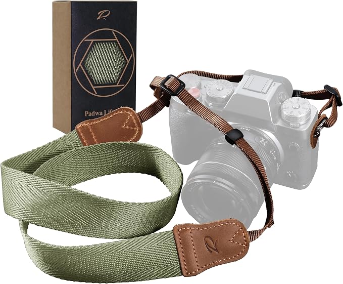 Padwa Lifestyle Light Green Camera Strap