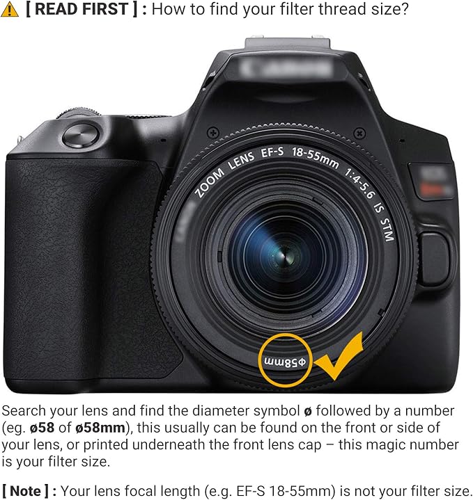 JJC Multi-Coated 58mm UV Filter