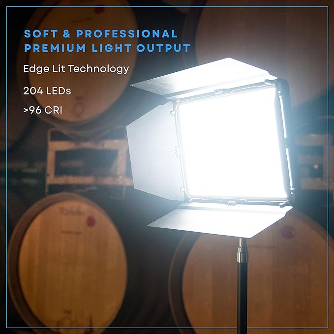 Lume Cube Studio Panel 2-Point Lighting Kit | Edge Lit LED Bicolor Light Panels