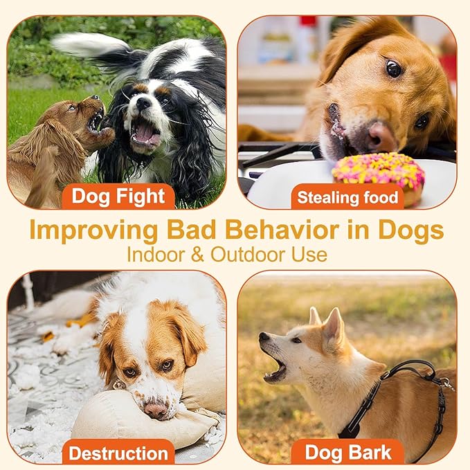 Dog Corrector Spray 80ml 2 Pack Spray Dog Trainer for Stops Barking, Place Avoidance, Attacks,Safe, Help Stop Unwanted Dog Behaviour. Easy to Use, Safe, Humane & Effective