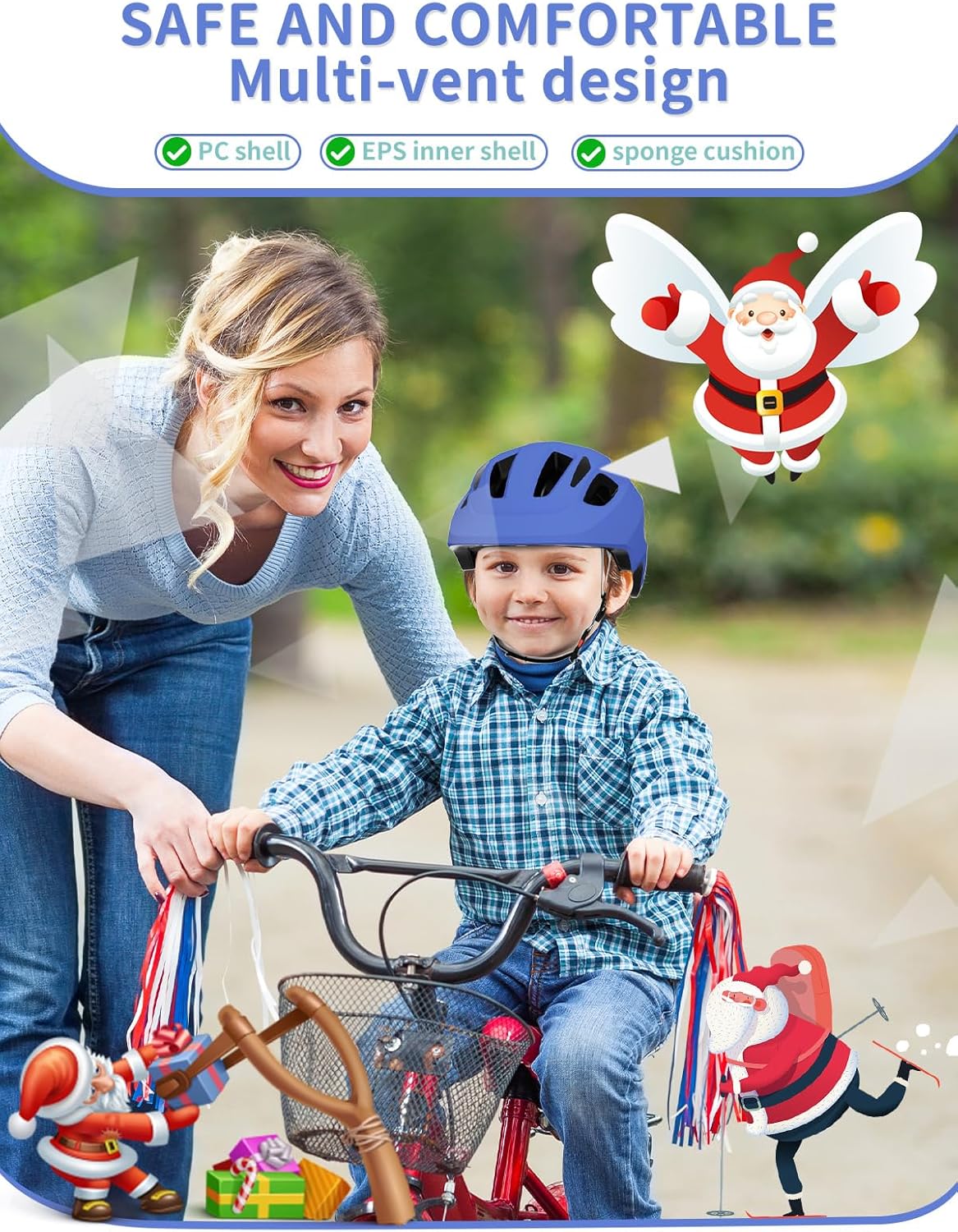 XJD Toddler Helmet - Lightweight Multi-Sport Bike & Skateboard Safety Gear for Ages 1+