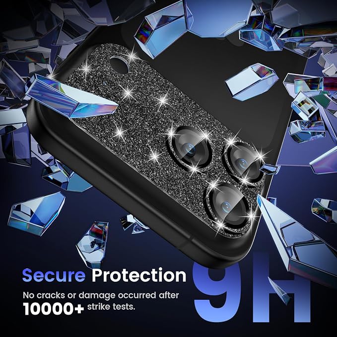 Tensea for iPhone 17 Pro Camera Lens Protector, Metal Aluminum Alloy Tempered