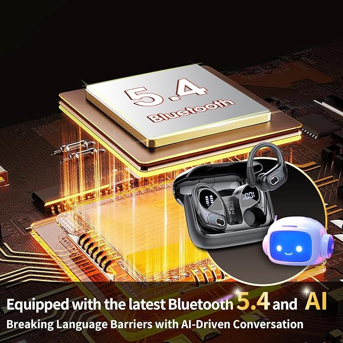 AI Translation Earbuds Real Time, 164 Language Translator Earbud 3-in-1