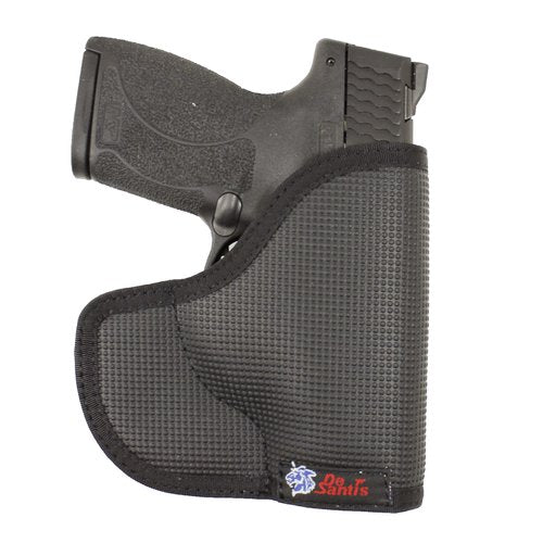 Desantis Nemesis, Black, Ambidextrous, FITS: Beretta 9000S, FN Herstal FN 503, Glock 26, 27, 26 GEN 5, 27 GEN 5, 33, 39, H&K P2000SK, P2000, USP Compact 9/40, KELTEC P11, P40