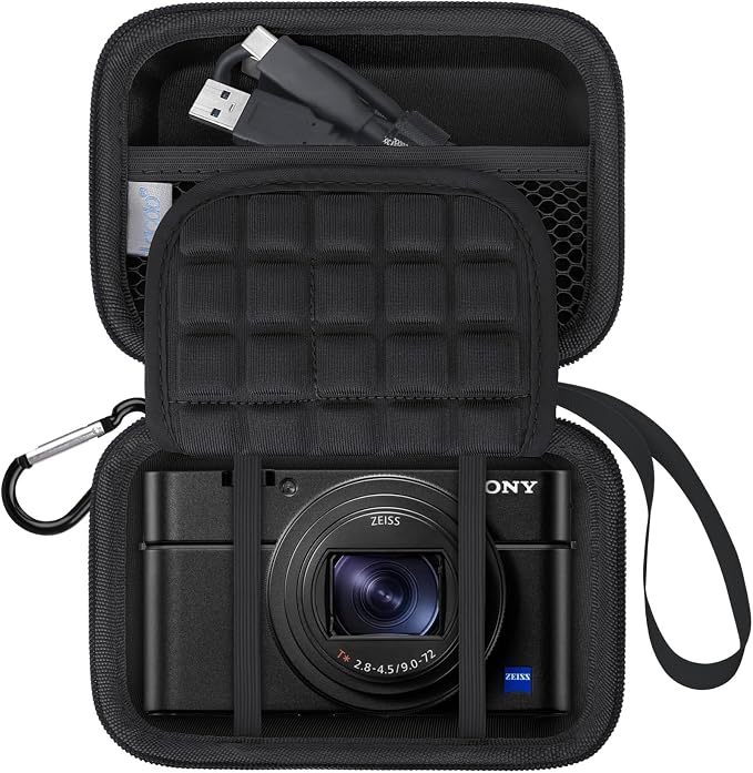 Lacdo Camera Carrying Case for Sony RX100 VII/ RX100 VI/ RX100 V/ RX100 IV/