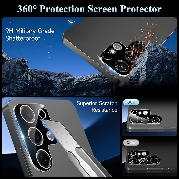 4 Pack Camera Lens Screen Protector