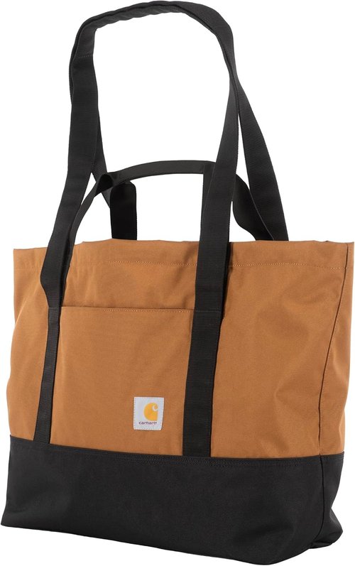 Carhartt Classic Tote Bag - Durable Water-Repellent Design with Hand and Shoulder Straps
