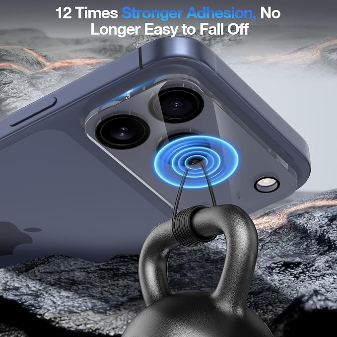 WHPXJY 2025 New Upgrade for 3 pack iPhone 17 Pro Max Camera Lens