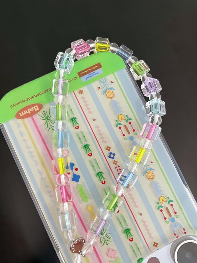 Drawwind Phone Charm Strap Cute Wrist Straps Cell Phone Charm String Y2K
