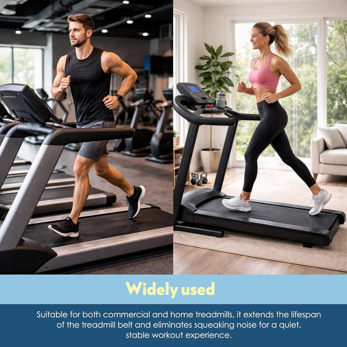 Skiennix Treadmill Belt Lube - Premium 100% Pure Silicone, High Temperature Resistant, Easy Application Tube