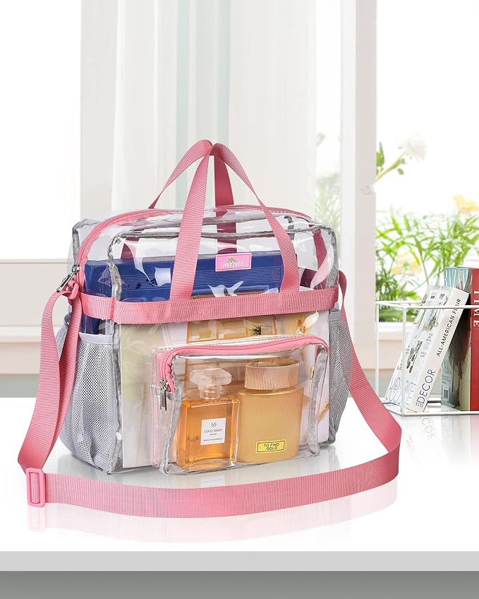 MAY TREE Clear Vinyl Tote Bag