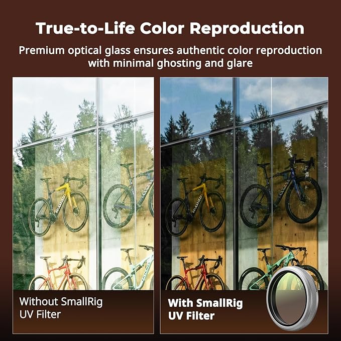 SmallRig UV Filter for FUJIFILM X100VI / X100V, 99% Light Transmittance
