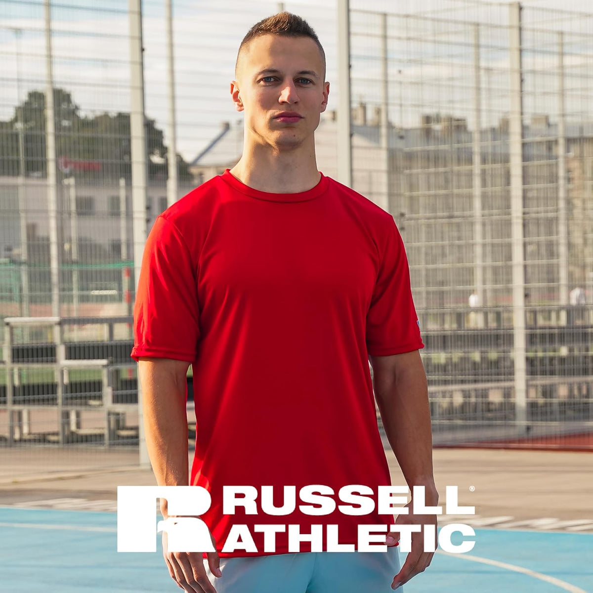 Russell Athletic Men's Performance T-Shirt - Short Sleeve, Moisture-Wicking Fabric, Comfortable Fit