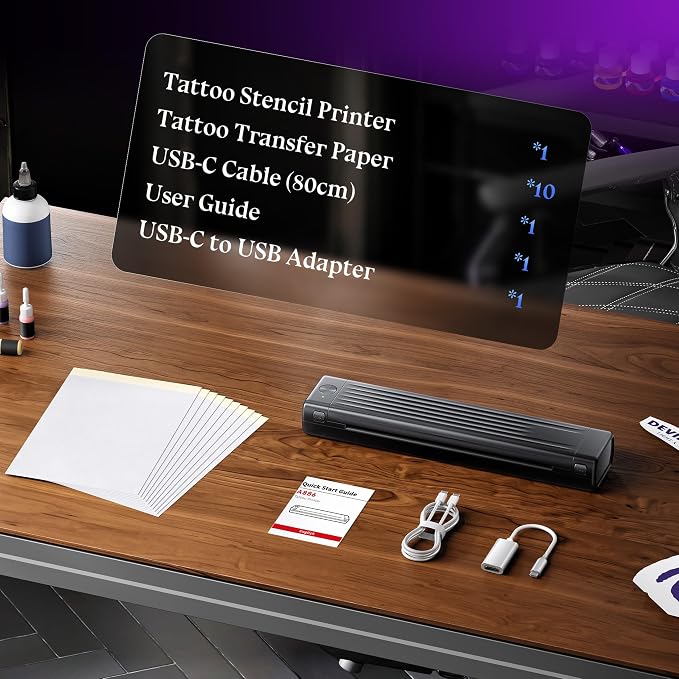Itari Tattoo Stencil Printer Kit
