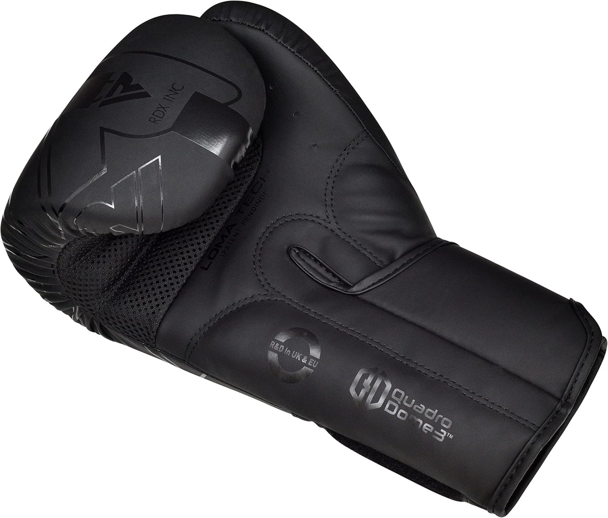RDX Boxing Gloves - Pro Training & Sparring Gear | Maya Hide Leather for Muay Thai & MMA | Ventilated Palm, Multi-Layered, 8-18 Oz Options