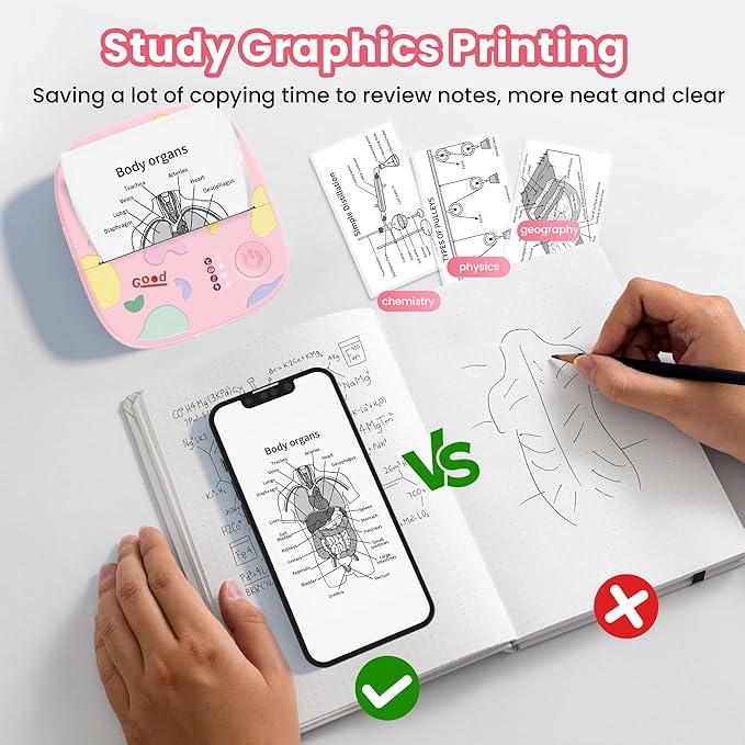 Mini Sticker Printer AHM2, Mini Thermal Printer