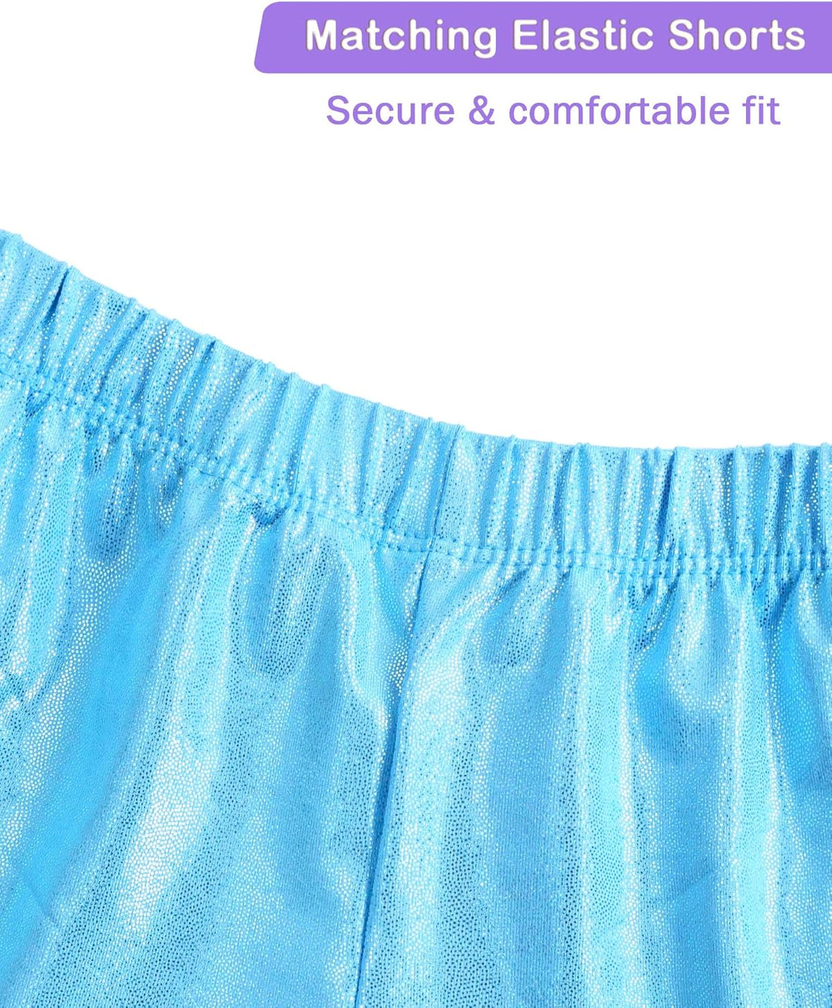 Skiennix Girls Gymnastics Leotard - Breathable & Stretchy Tumbling Outfit for Toddlers & Kids (4T-12Y)