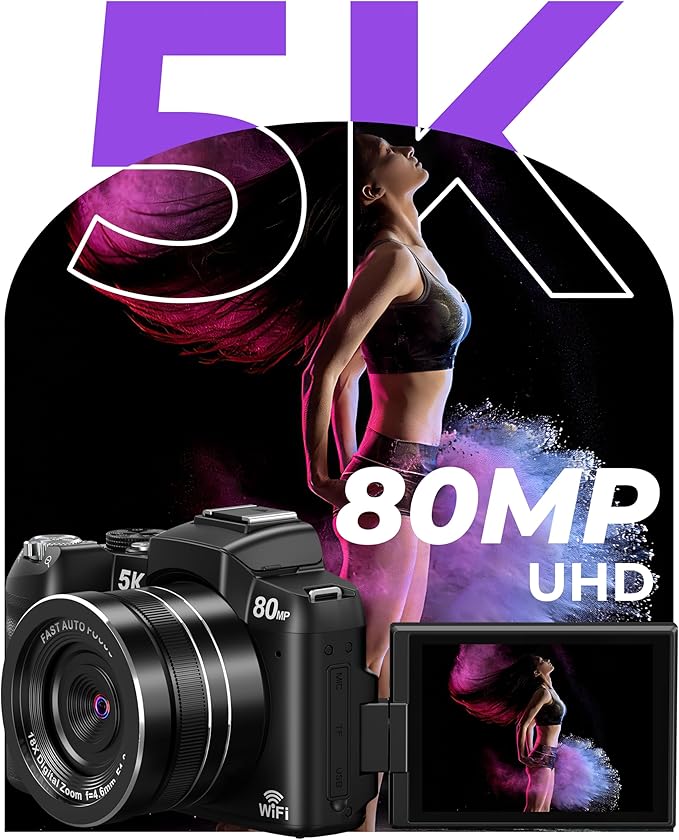 5K Digital Cameras for Photography
