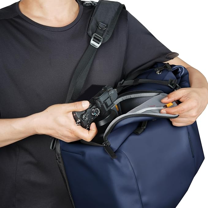 VANGUARD VEO Lite B25L Camera & Everyday Backpack – Fits Full-Frame Camera